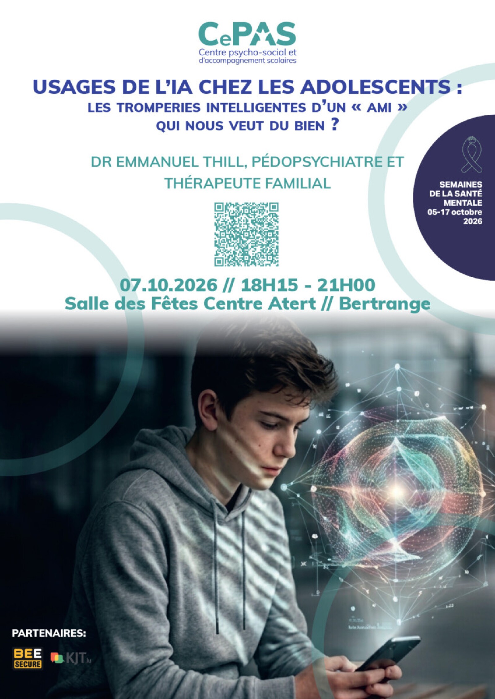 Conférence - Usages de l’IA chez les adolescents